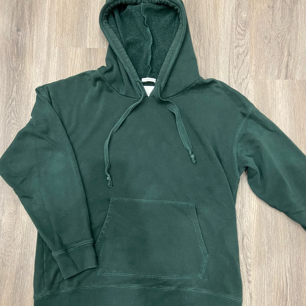 American Eagle Outfitters Forest Green Women's Hoodie - Picture 4 of 4